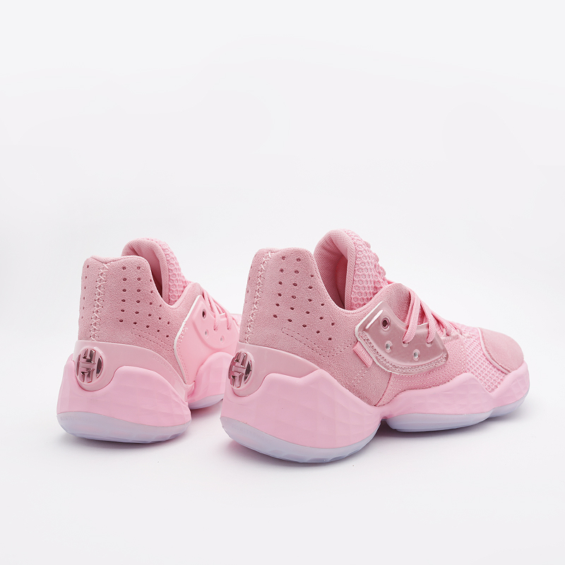 мужские розовые баскетбольные кроссовки adidas Harden Vol. 4 F97188 - цена, описание, фото 5